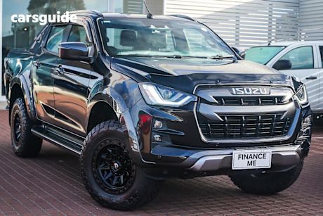 Black 2022 Isuzu D-MAX Crew Cab Utility X-Terrain (4X4)
