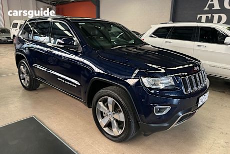 Blue 2016 Jeep Grand Cherokee Wagon Limited (4X4)
