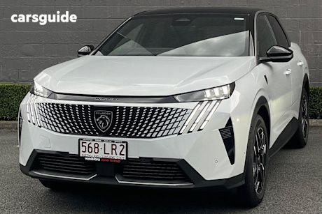 White 2024 Peugeot 3008 Wagon Gt Premium Hybrid