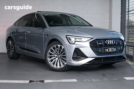 Silver 2020 Audi E-Tron Sportback 55 Quattro