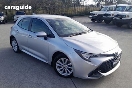 Silver 2022 Toyota Corolla Hatch ASCENT SPORT F