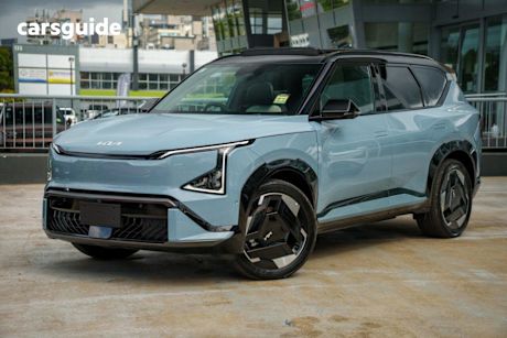Blue 2025 Kia EV5 Wagon GT-Line AWD LR