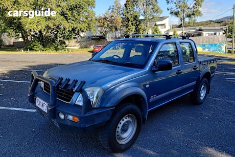 Blue 2006 Holden Rodeo Crew Cab Pickup LX (4X4)