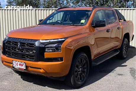 Orange 2024 Mitsubishi Triton Double Cab Pick Up GSR (4X4)