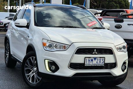 White 2015 Mitsubishi ASX Wagon Xls (2Wd)