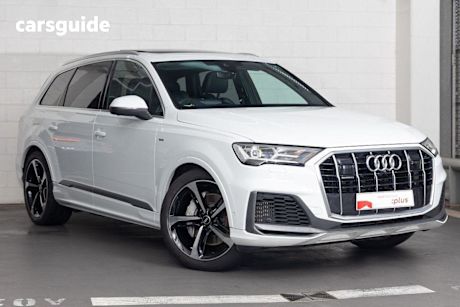 White 2022 Audi Q7 Wagon 55 Tfsi S Line Quattro Mhev