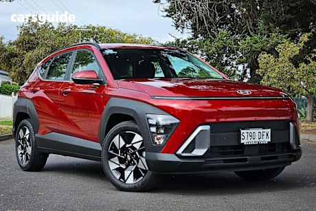 Red 2025 Hyundai Kona Wagon Hybrid