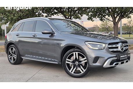 Grey 2021 Mercedes-Benz GLC300 Wagon E 4Matic Phev