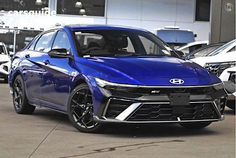 Blue 2025 Hyundai I30 Sedan N LINE PREMIUM F