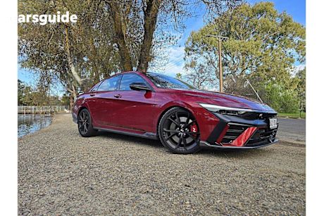 Red 2024 Hyundai I30 Sedan N Premium