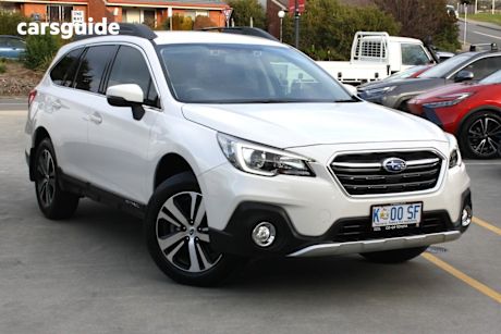 White 2020 Subaru Outback Wagon 2.5I AWD