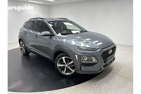 Grey 2017 Hyundai Kona Wagon HIGHLANDER F