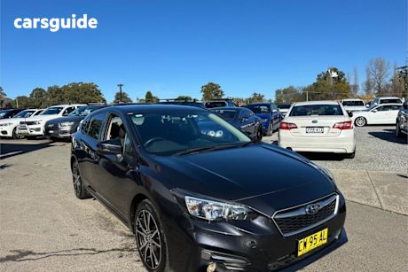 Grey 2017 Subaru Impreza Hatchback 2.0P Premium (awd)