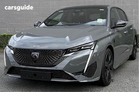 Grey 2025 Peugeot 308 Hatch GT HYBRID F