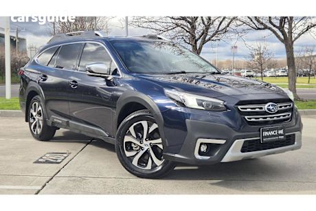 Blue 2021 Subaru Outback Wagon AWD Touring