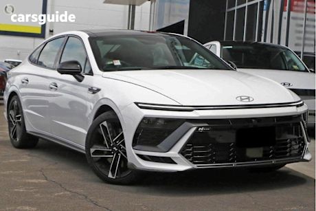 White 2025 Hyundai Sonata Sedan N Line
