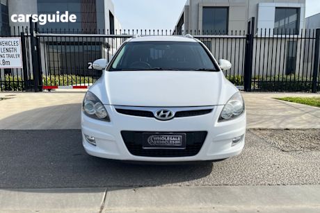 White 2011 Hyundai I30 Wagon CW SX 1.6 Crdi
