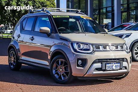 Beige 2022 Suzuki Ignis SUV GLX F