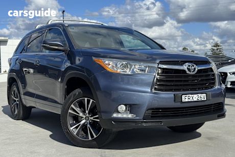 Blue 2016 Toyota Kluger Wagon GXL (4X2)