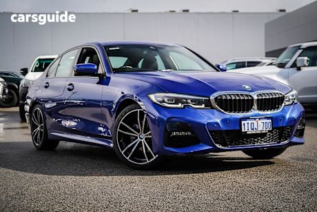 Blue 2022 BMW 320I Sedan M Sport