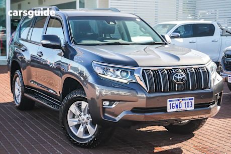 Grey 2019 Toyota Landcruiser Prado Wagon GXL (4X4)