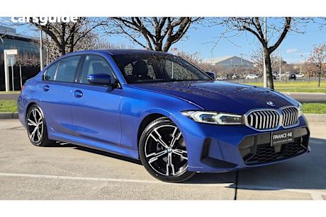 Blue 2022 BMW 320I Sedan M Sport