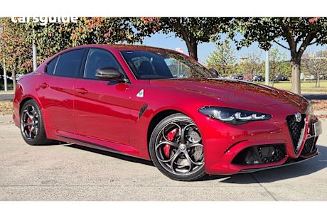 Red 2023 Alfa Romeo Giulia Sedan Quadrifoglio