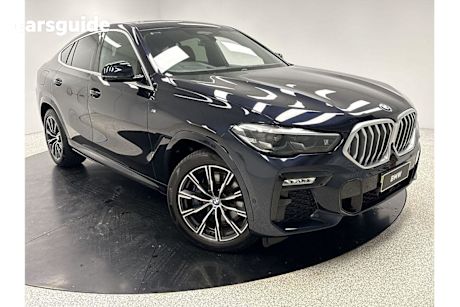 Black 2020 BMW X6 Wagon XDRIVE40I M SPORT 4X4