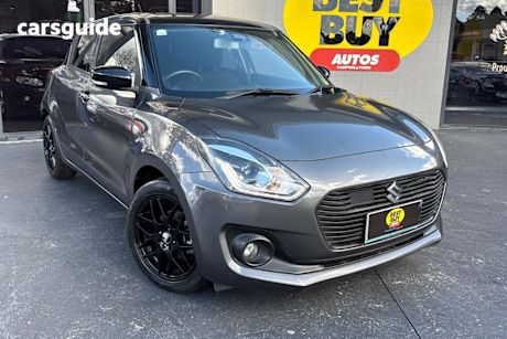 Grey 2018 Suzuki Swift Hatchback GLX Turbo
