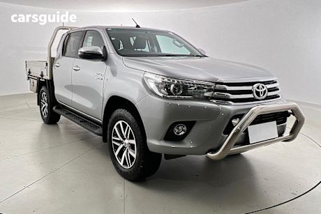 Silver 2018 Toyota Hilux Dual Cab Utility SR5 (4X4)