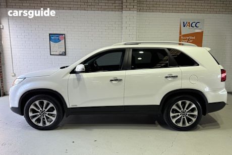 White 2014 Kia Sorento Wagon Platinum (4X4)