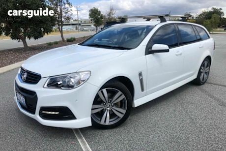 White 2013 Holden Commodore Wagon VF SV6 Sportwagon 5dr Spts Auto 6sp 3.6i [MY14]