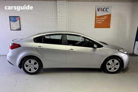 Silver 2014 Kia Cerato Sedan S