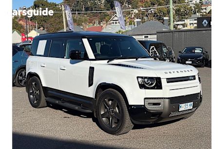 White 2025 Land Rover Defender SUV 110 P400 X-DYNAMIC SE 4X4