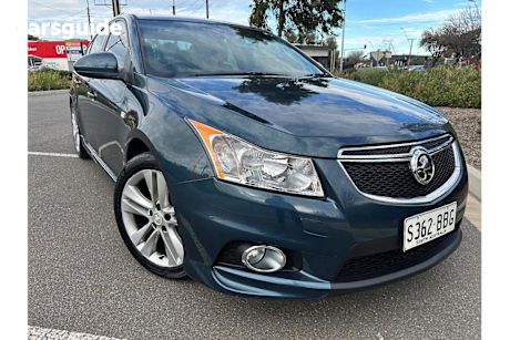 Blue 2014 Holden Cruze Sedan SRI V