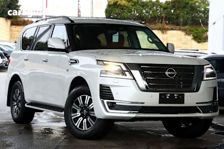 White 2024 Nissan Patrol Wagon TI-L 4X4