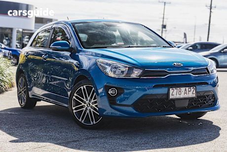 Blue 2020 Kia RIO Hatch SPORT F