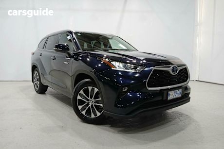 Blue 2024 Toyota Kluger Wagon GXL Hybrid AWD