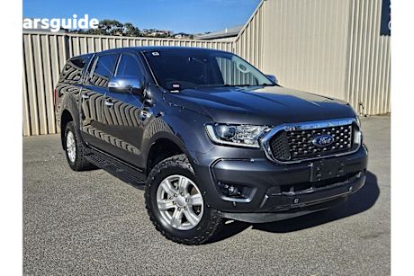 Grey 2021 Ford Ranger Double Cab Pick Up XLT 2.0 (4X4)