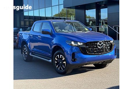 Blue 2024 Mazda BT-50 Dual Cab Pick-up XTR (4X4)