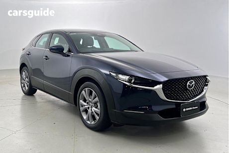 Blue 2023 Mazda CX-30 Wagon G25 Touring (fwd)