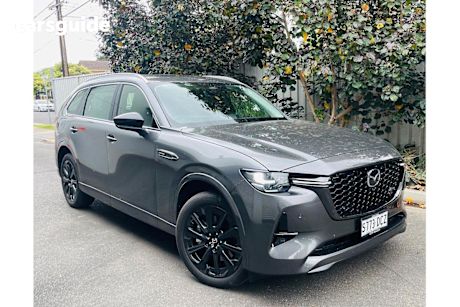Grey 2024 Mazda CX-80 Wagon P50E Gt