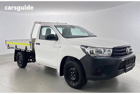 White 2022 Toyota Hilux Cab Chassis Workmate (4X2)