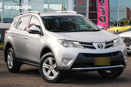 Silver 2013 Toyota RAV4 Wagon GXL (2WD)