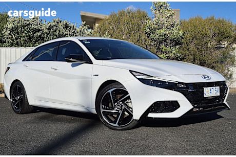 White 2021 Hyundai I30 Sedan N LINE F