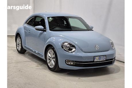 Blue 2013 Volkswagen Beetle Hatch F