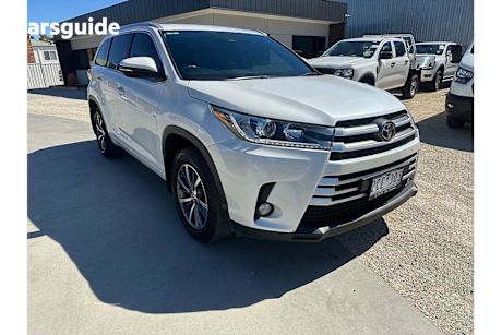 White 2019 Toyota Kluger Wagon GXL (4X4)