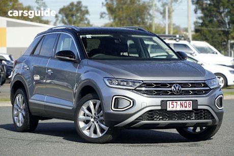 Silver 2025 Volkswagen T-ROC Wagon 110TSI Style