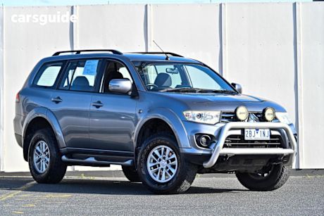 Grey 2013 Mitsubishi Challenger Wagon (4X4)