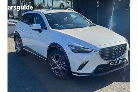 White 2025 Mazda CX-3 Wagon G20 Akari